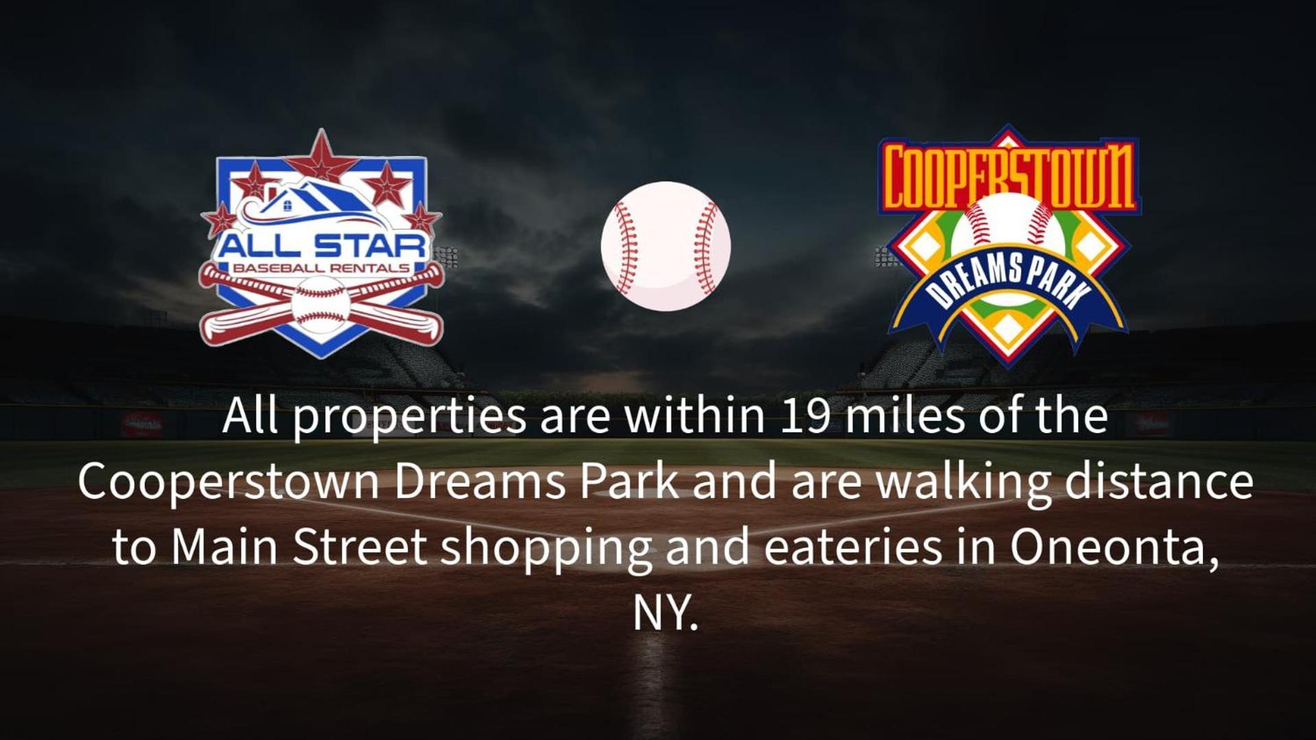 After The Game Apt 2 All Star Baseball Rentals Онеонта Екстер'єр фото